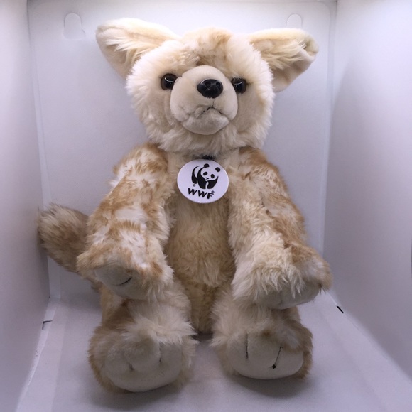 BuildABear Toys Build A Bear World Wildlife Fund Fennec Fox Plush